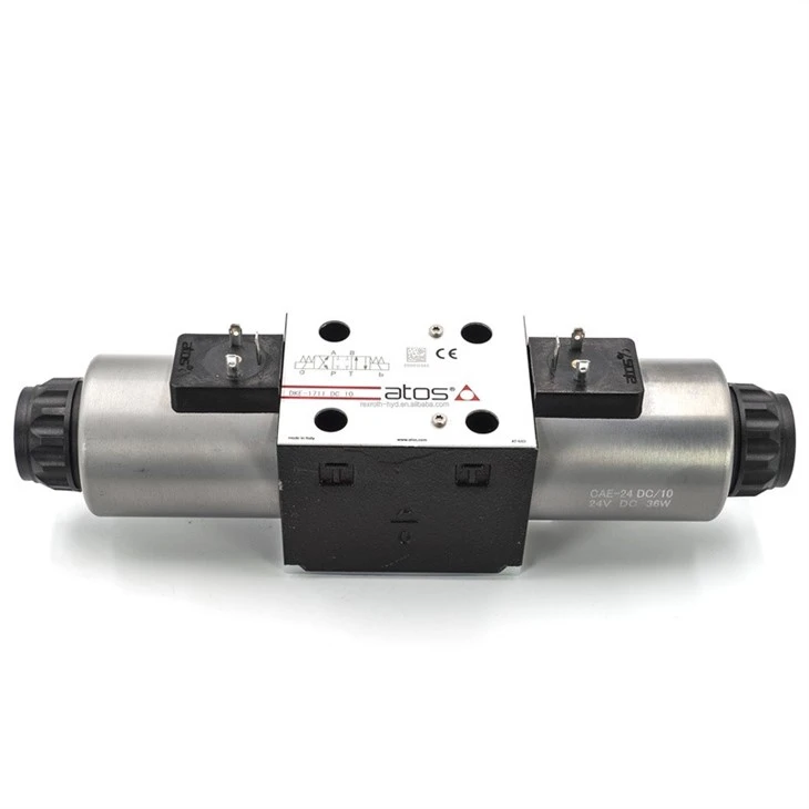 ATOS Valve DKE 1711 DC10 (24VDC)/DKE-1610 KZGO-A-031/210 Electronic Drive E-MI-AC-OIF Proportional Solenoid Directional Valve.