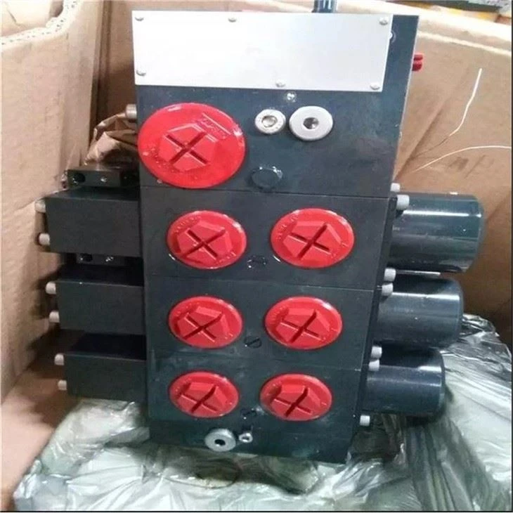 Hydraulic Directional Control Valves For Harvester Hot Sale 2P80 3P80 4P80 5P80 P80 5 Spools 40LPM